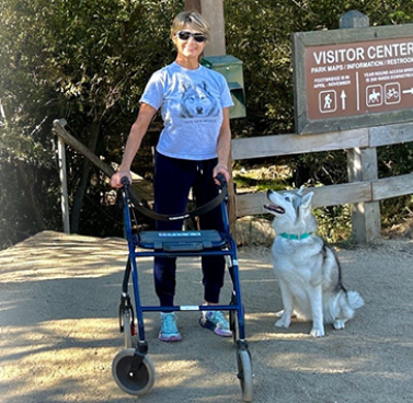 Hip Surgery Puts a Trailblazer Back on Track
