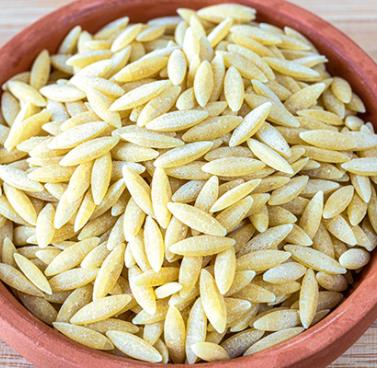 Lemon Orzo with Spring Vegetables and Feta