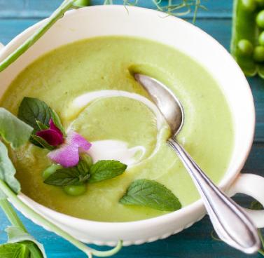 Fresh Spring Pea Soup