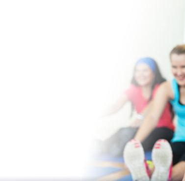Image of a group engaging in a Laughter Yoga class